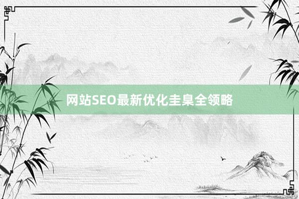 网站SEO最新优化圭臬全领略